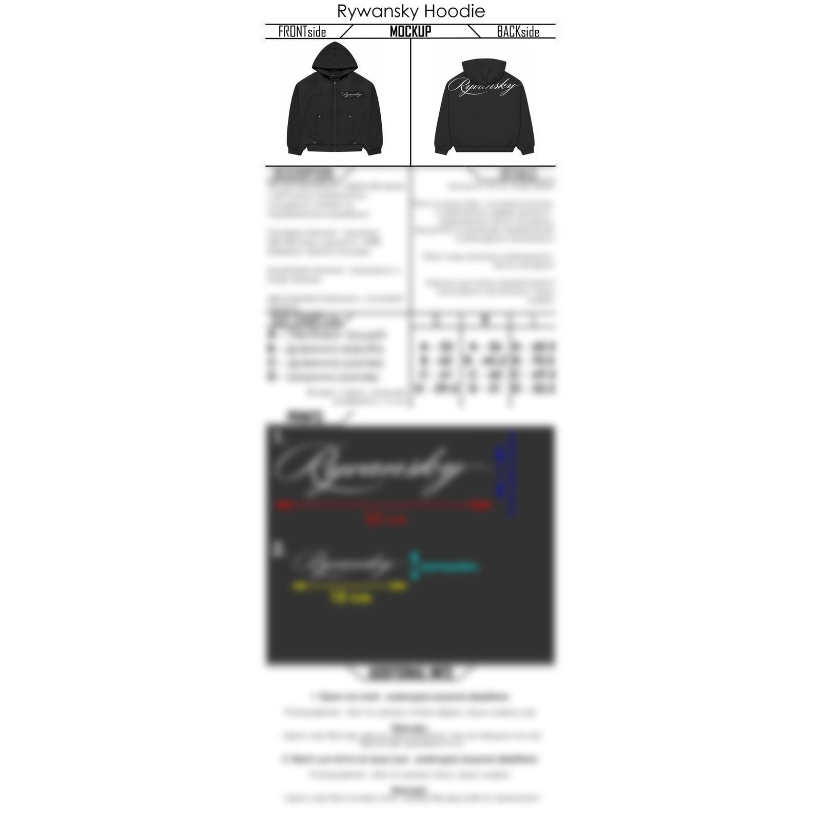 Technical pack for project 1